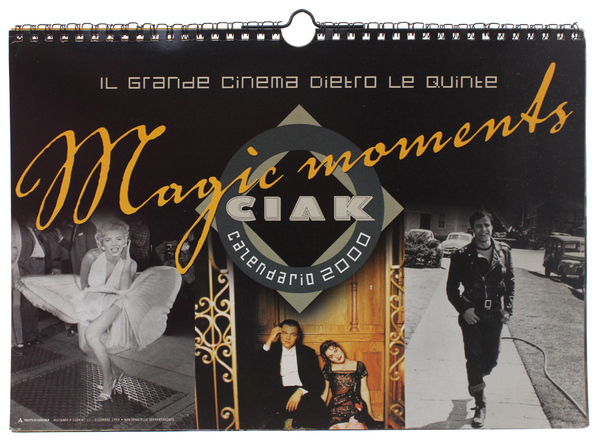CALENDARIO CIAK 2000. Il grande cinema dsietro le quinte.