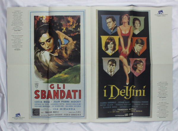 GLI SBANDATI (1955) - I DELFINI (1960) - Reprint delle …
