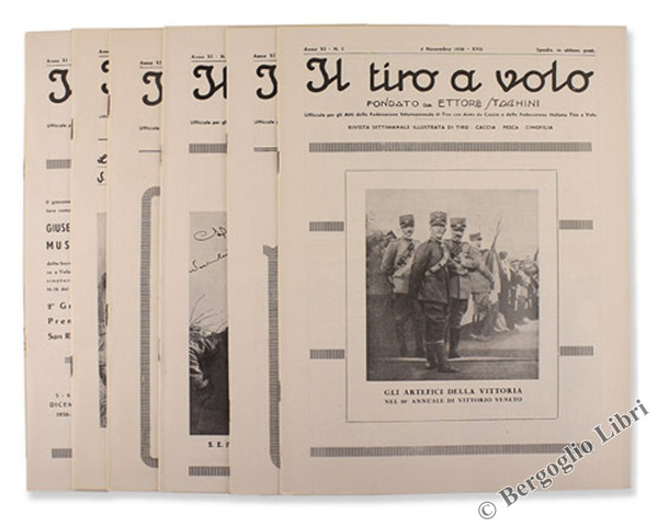 IL TIRO A VOLO. ANNATA 1934 COMPLETA.