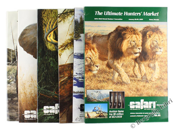 SAFARI. The Journal of Big Game Hunting. Volume 30 (2004) …