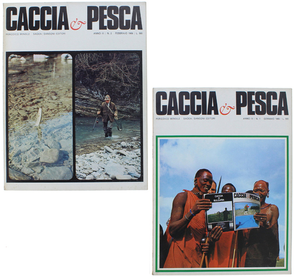 CACCIA & PESCA. Anno 1969, N. 1 - 2.