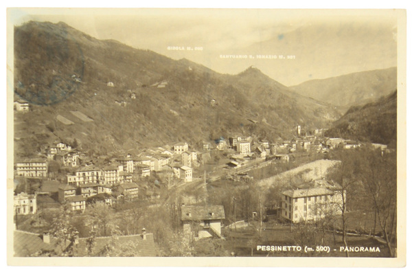 PESSINETTO - PANORAMA (Cartolina).