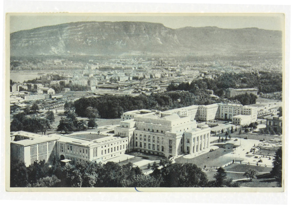 GENEVE. PALAIS DE L'O.N.U. (Cartolina).