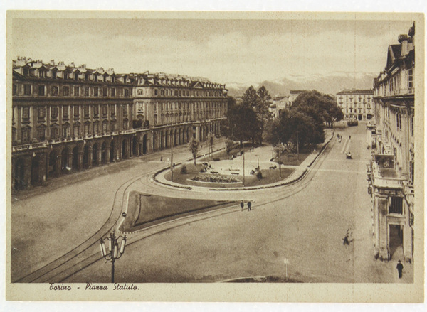 TORINO. Piazza Statuto (Cartolina).