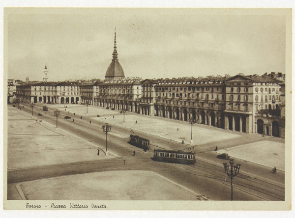 TORINO. Piazza Vittorio Veneto (Cartolina).