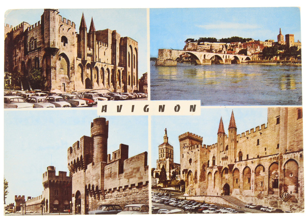 AVIGNON (Carte postale).