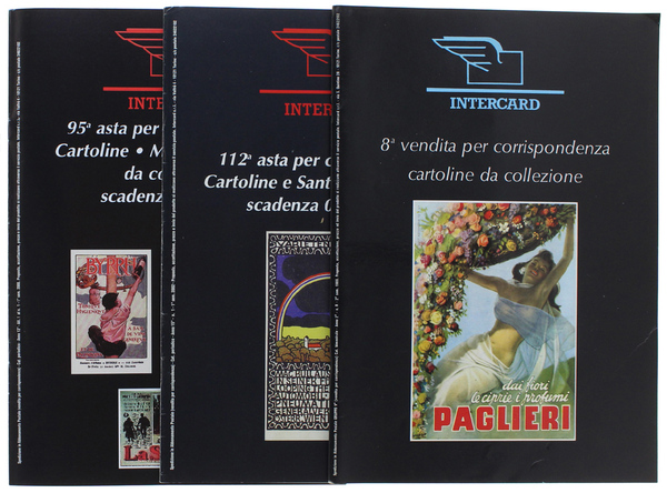 INTERCARD: 8a VENDITA PER CORRISPONDENZA CARTOLINE DA COLLEZIONE (catalogo 30-12-89) …