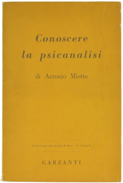 CONOSCERE LA PSICANALISI.