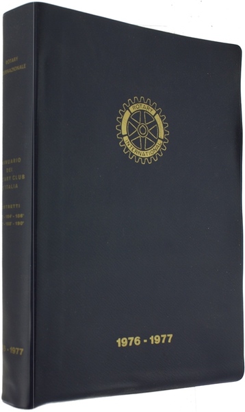 ANNUARIO DEL ROTARY CLUB D'ITALIA. Distretti 183, 184, 186, 187, …