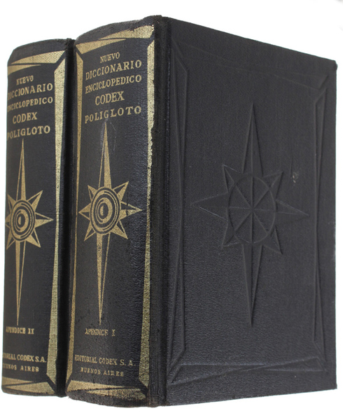 NUEVO DICCIONARIO ENCICLOPEDICO CODEX - POLIGLOTO. Apendice I + Apendice …