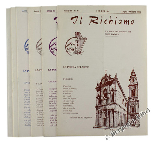 IL RICHIAMO. Periodico di Storia - Cultura - Costume - …