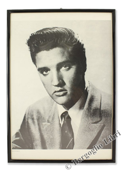 ELVIS PRESLEY. Ritratto fotografico incorniciato.