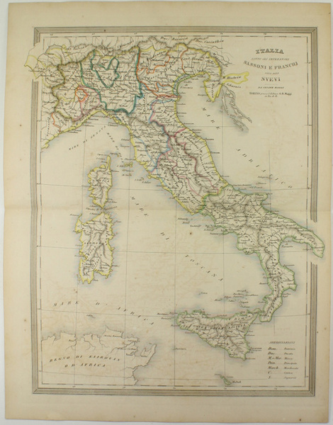 ITALIA SOTTO GLI IMPERATORI SASSONI E FRANCHI SINO AGLI SVEVI.