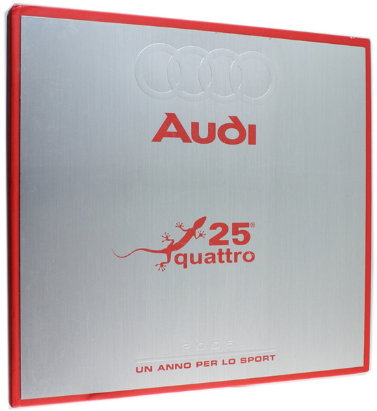 AUDI - 25 QUATTRO - Un anno per lo sport