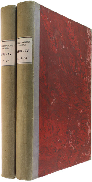 L'ILLUSTRAZIONE ITALIANA - Annata 1888 completa [ottimo stato]