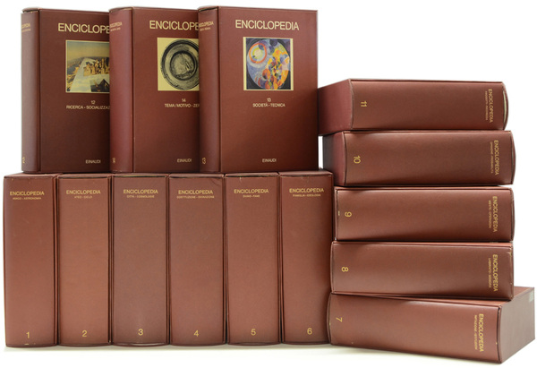 ENCICLOPEDIA EINAUDI [Completa, da A a Z - splendido esemplare]