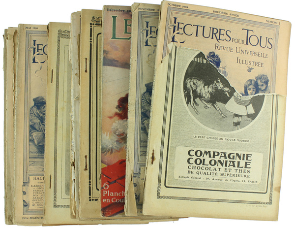 LECTURES POUR TOUS. 12e année - 1909 - 1910.