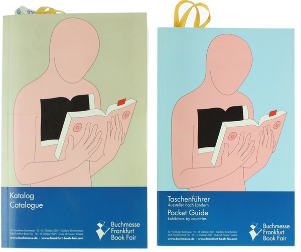 BUCHMESSE FRANKFURT - BOOK FAIR. Katalog - Catalogue 2001.