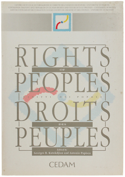 RIGHTS OF PEOPLES - DROITS DES PEUPLES.