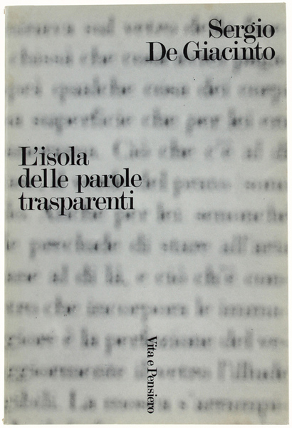 L'ISOLA DELLE PAROLE TRASPARENTI.