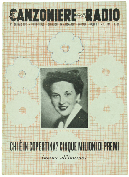 IL CANZONIERE DELLA RADIO - N. 141.