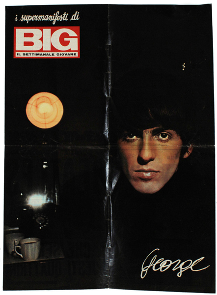 BEATLES: GEORGE HARRISON. I SUPERMANIFESTI DI BIG.