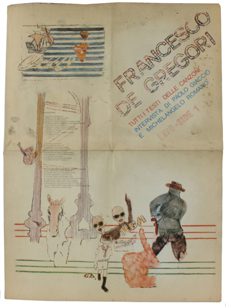 FRANCESCO DE GREGORI - TUTTI I TESTI DELLE CANZONI. Intervista …