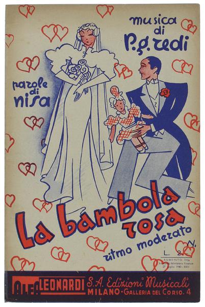 LA BAMBOLA ROSA. Ritmo moderato.