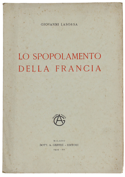 LO SPOPOLAMENTO DELLA FRANCIA.