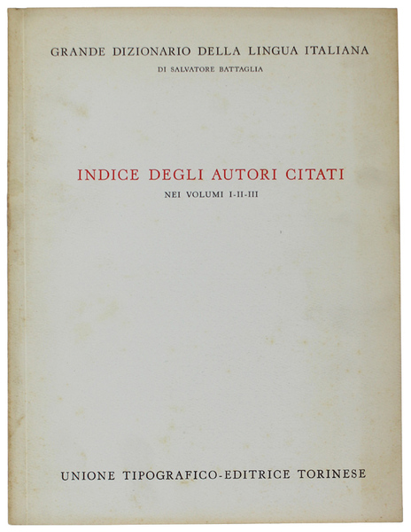 INDICE DEGLI AUTORI CITATI NEI VOLUMI 1, 2, 3 DEL …