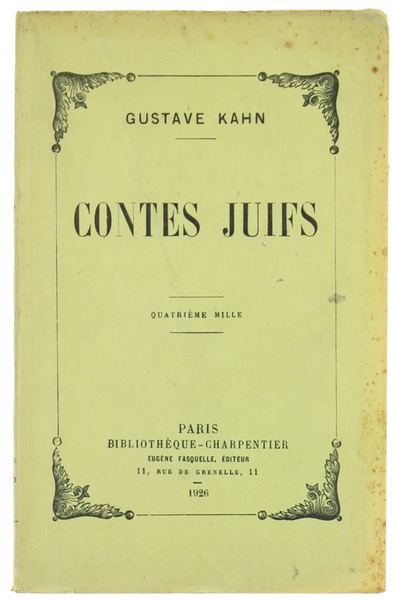 CONTES JUIFS.