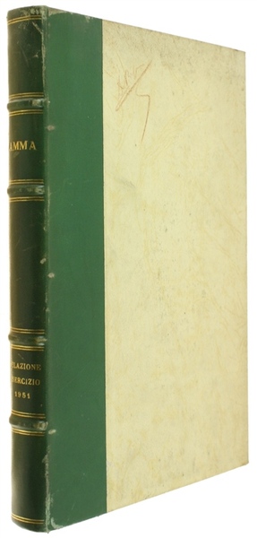 RELAZIONE SULL'ESERCIZIO 1951.