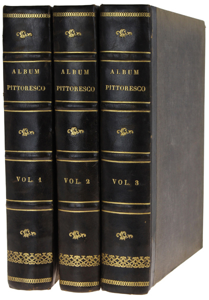 ALBUM PITTORICO DI SAVERIO PISTOLESI con note ed osservazioni. [Edizione …