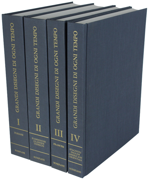 1142 GRANDI DISEGNI DI OGNI TEMPO. Volume I: Italiani. Volume …