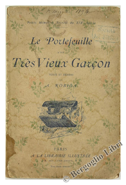 LE PORTEFEUILLE D'UN TRES VIEUX GARÇON.