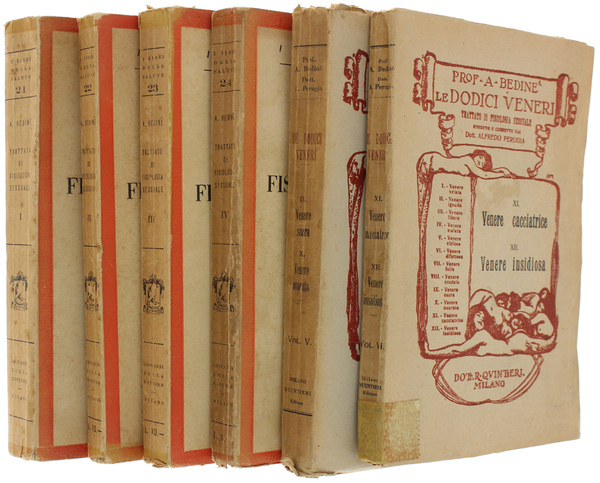 LE DODICI VENERI. Trattato di fisiologia sessuale. [Opera completa]