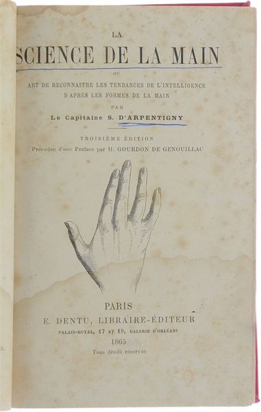 LA SCIENCE DE LA MAIN.