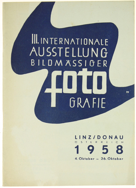 III. INTERNATIONALE AUSSTELLUNG BILDMÄSSIGER PHOTOGRAPHIE