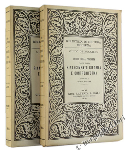 RINASCIMENTO RIFORMA E CONTRORIFORMA (Storia della Filosofia - parte terza).