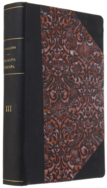 LA FILOSOFIA MODERNA. Vol. III. DA VICO A KANT (Storia …