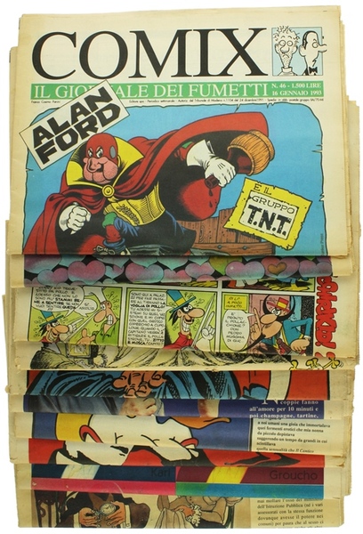 COMIX. IL GIORNALE DEI FUMETTI - 1993: 10 numeri.