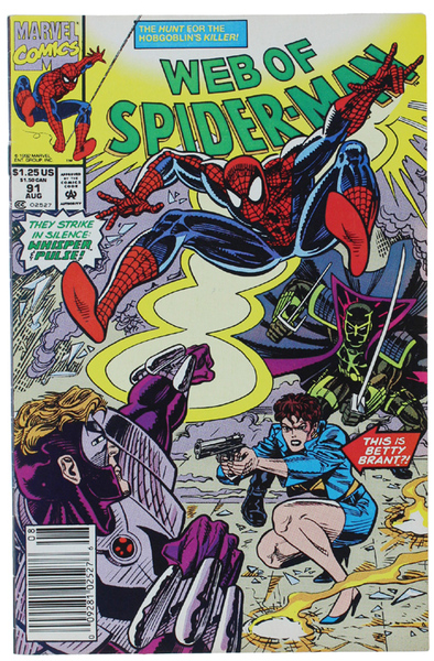 WEB OF SPIDER-MAN - # 91 August 1992. (As new)