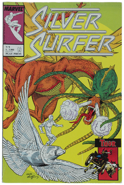 SILVER SURFER: ANIMA, DOLCE ANIMA. Play Press - N. 8/1990. …