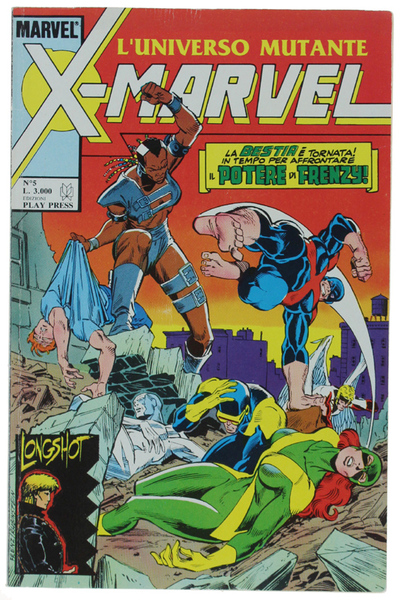 X-MARVEL L'UNIVERSO MUTANTE. N. 5/1990 - Ediz. Play Press (come …