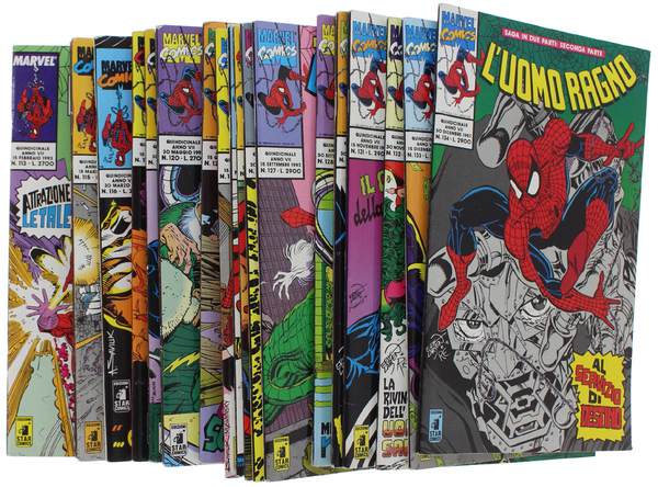 L'UOMO RAGNO. ANNATA COMPLETA 1993 : Lotto di 24 albi, …