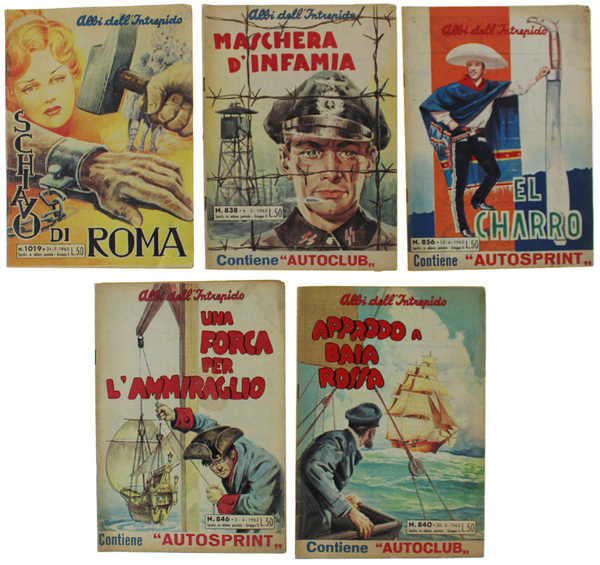 LOTTO 21 ALBI DELL'INTREPIDO EDIZ. UNIVERSO 1957-1965