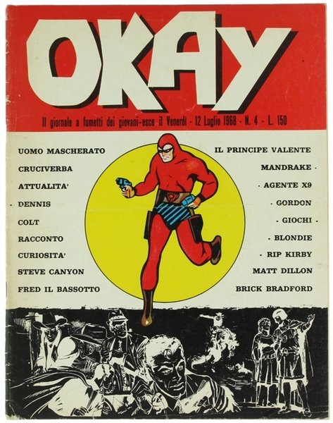 OKAY N.4 - 12 LUGLIO 1968 - IL GIORNALE A …