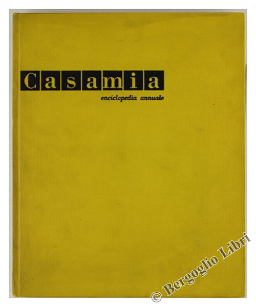 CASAMIA. Enciclopedia annuale 1958.