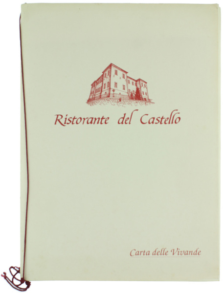 CARTA DELLE VIVANDE - Ristorante del Castello - Mango.