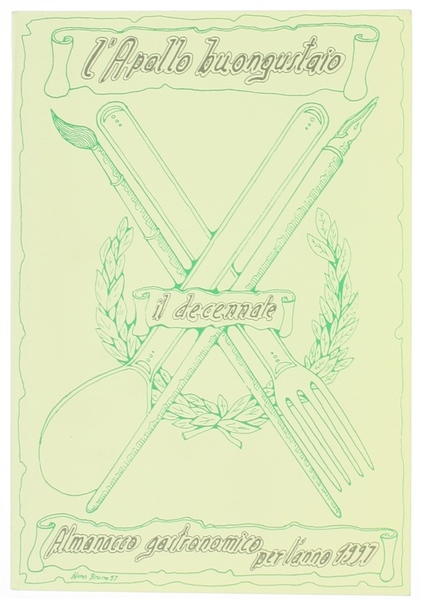 L'APOLLO BUONGUSTAIO. Almanacco gastronomico per l'anno 1997 ideato da Mario …